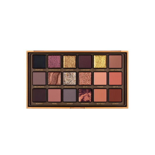 Paleta de Sombras de 18 Colores.