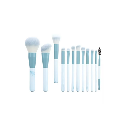 Juego de brochas para maquillaje del rostro