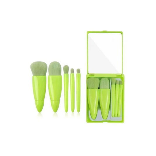 Set de 5 Brochas de Maquillaje Mini.