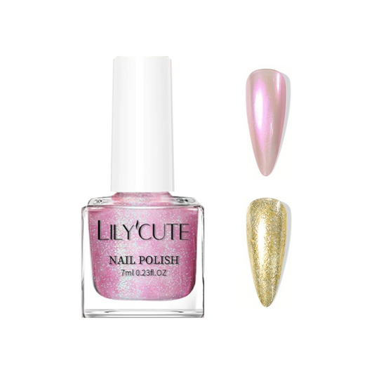LILY'CUTE Air-drying glitter nail polishes
