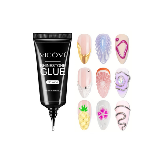 Gel Adhesivo para Uñas Sólido