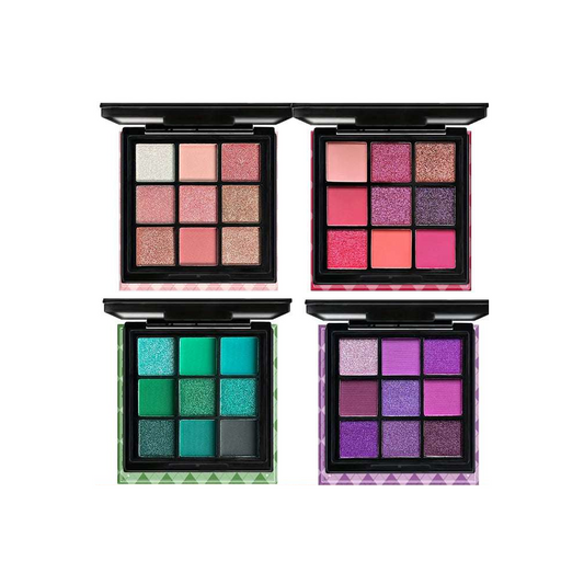 6 Paletas de Sombras Rebellius girl de 9 Colores.