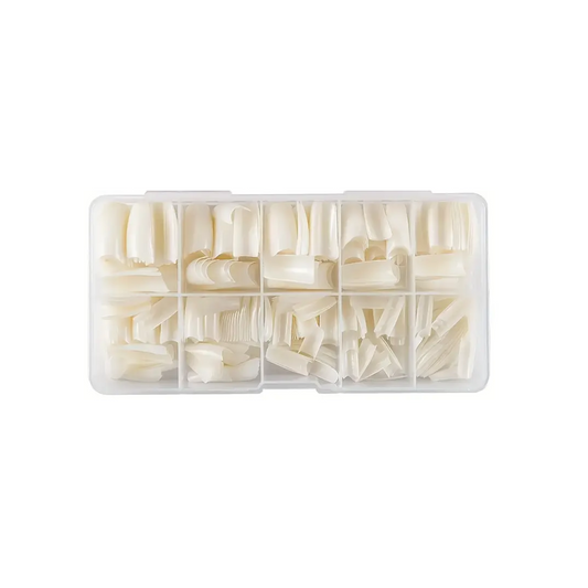 9 Sets de 500 Uñas francesas postizas