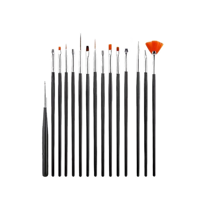Manicure brushes.
