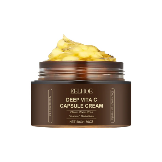 Crema  facial en capsula con vitamina C