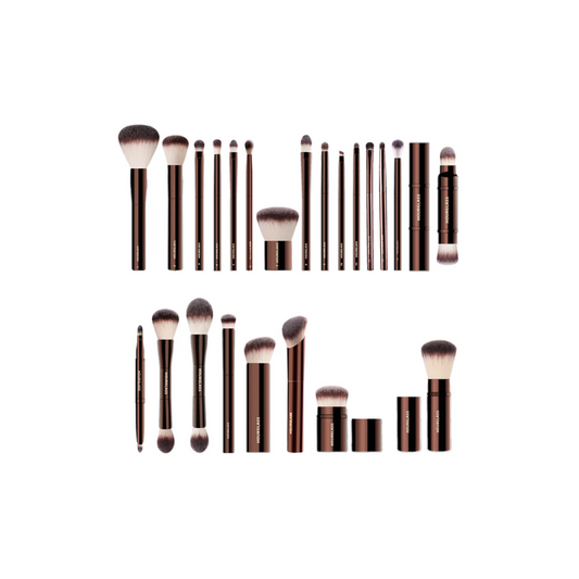 Brochas para Base, Polvos, Rubor, Sombras y Delineado.