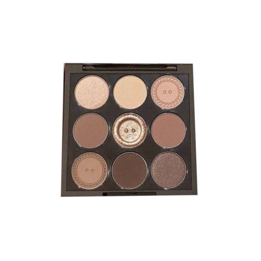 2 Paletas de Sombras de 9 Colores tierra