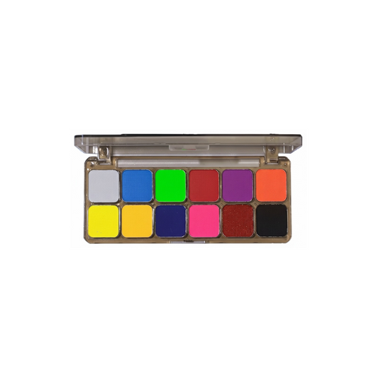 Paleta de pintura facial y corporal kzlet.