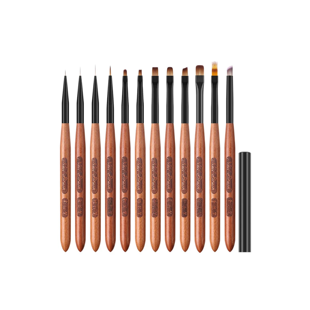 Manicure brushes.