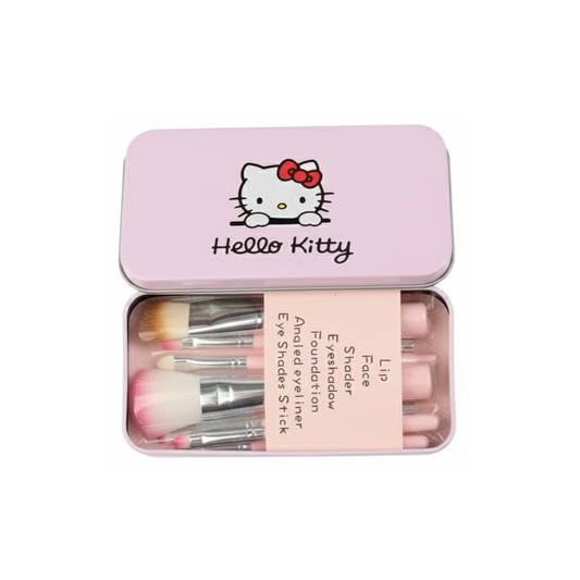 Set de brochas Hello Kitty de MINISO