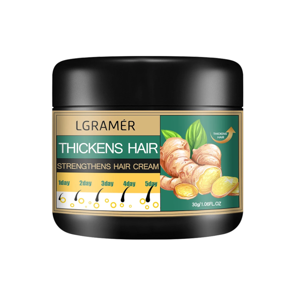 LGRAMER Crema para Crecimiento Capilar con Jengibre.