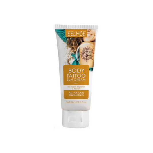 Sunscreen for tattooed skin.