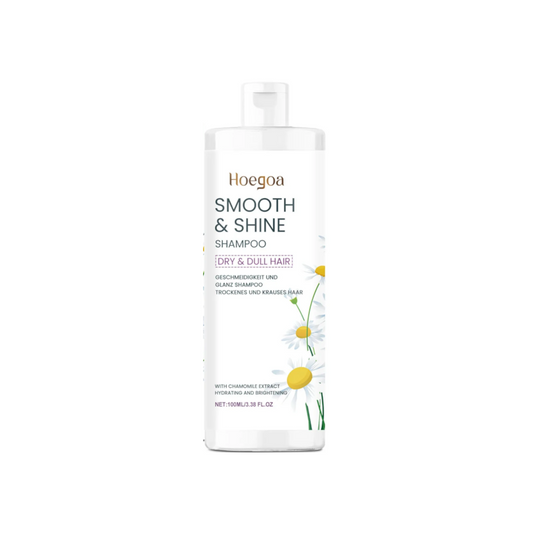 HOEGOA Champú para cabello seco y opacado, recibe brillo y suavidad.